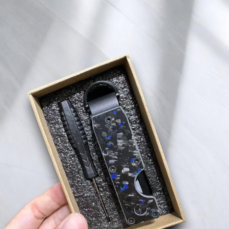 Carbon Conceptz Key Case - Forged Green