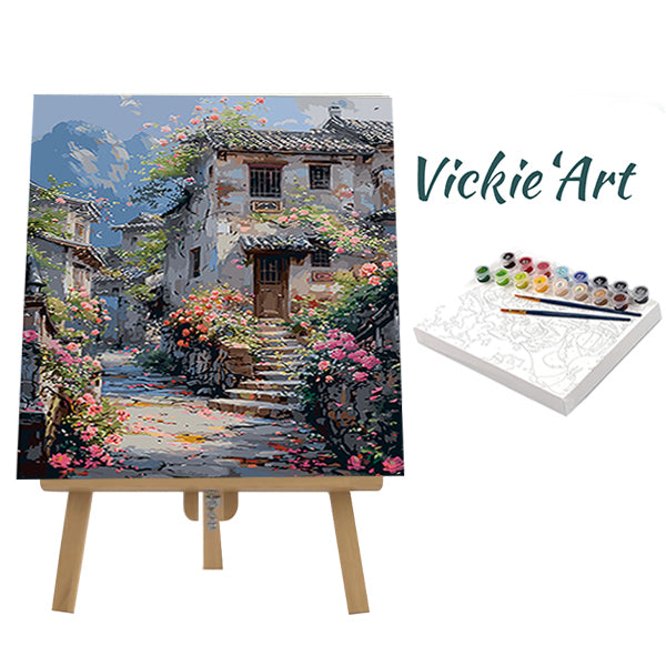 Spring-Landscape-Paint By Numbers Kit